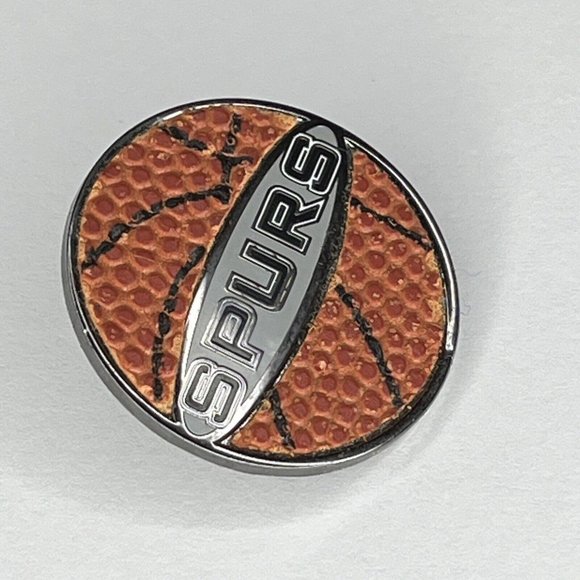 San Antonio Spurs NBA Basketball Hat Lapel Pin 2004 - Picture 2 of 6